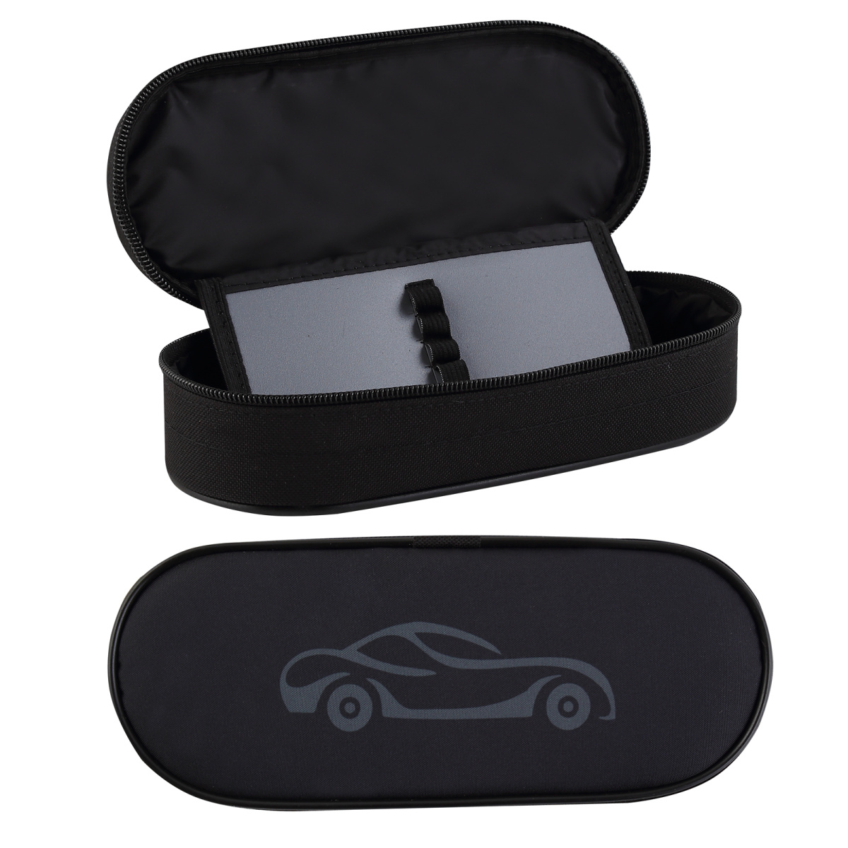 Пенал 1отд 210*90*50мм ткань на молнии 1 отк планка Style car КОКОС