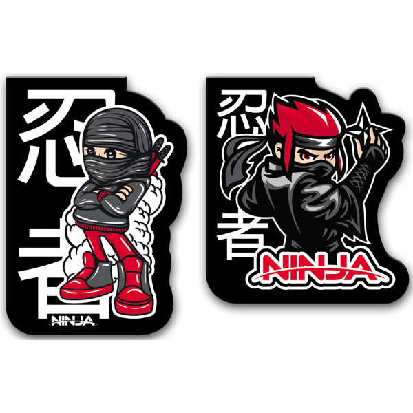 Закладки магнитные 2шт Ninja deVente