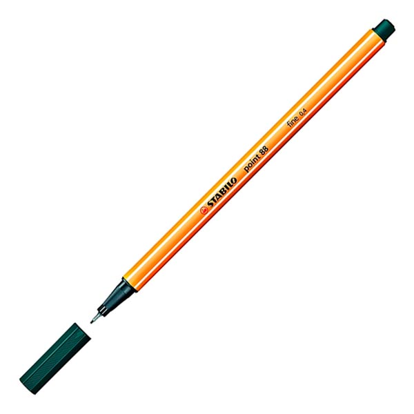 Ручка капилярная Stabilo point 88 цвет травы /10