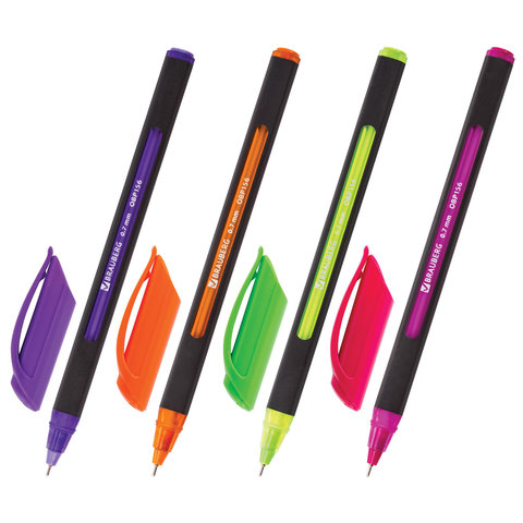 Ручка шар синяя 0,7мм Extra Glide Soft Color Brauberg /12