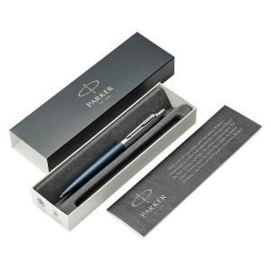 Ручка шар. Jotter XL Alexandra Matte Grey корп нерж сталь черн син
