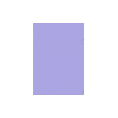 Папка-уголок А4 180мкм NEWtone PASTEL Лаванда непрозрач Hatber