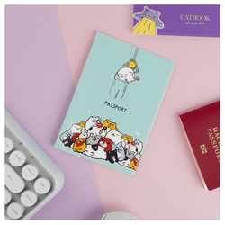 Обложка для паспорта пвх Meow Prize MESHU