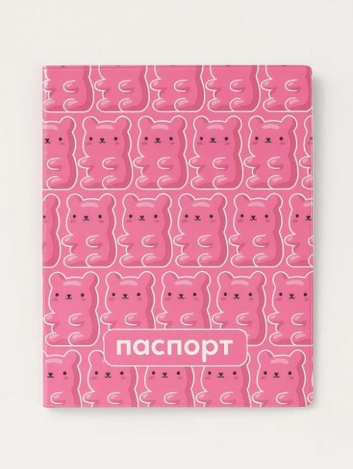 Обложка для паспорта пвх Teddy