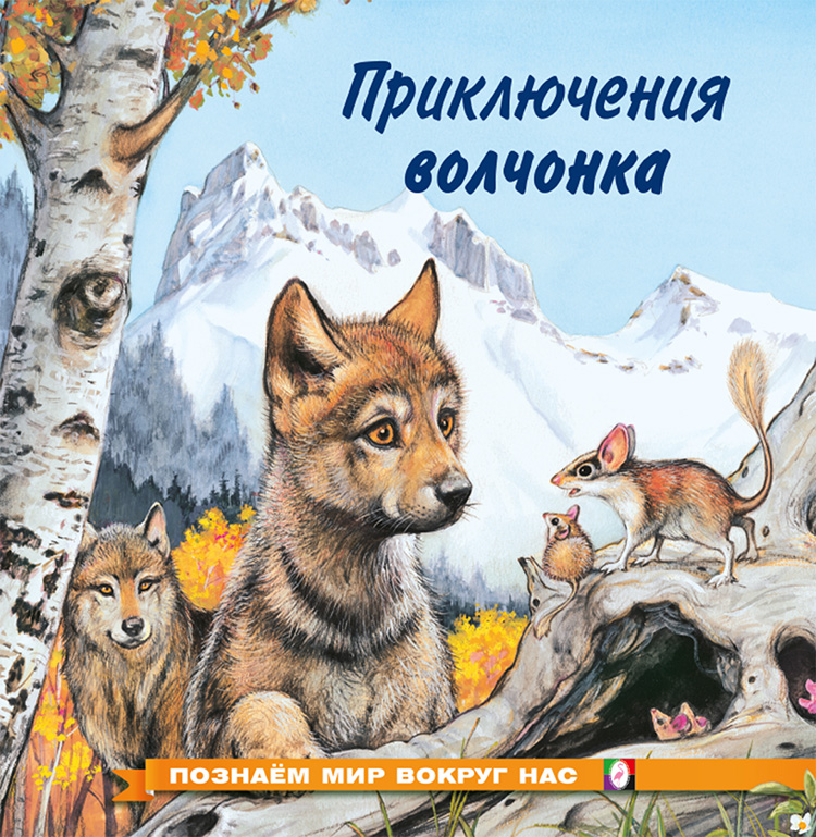 Книжка Приключения Волчонка Фламинго