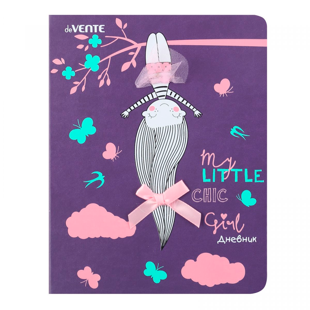 Дневник 1-11кл 48л кожзам Chic Girl DeVente