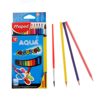 Карандаши 12цв Maped Color Peps акварельные