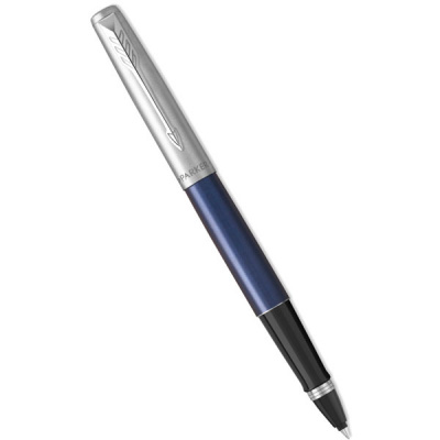 Ручка роллер PARKER Jotter Core Royal Blue синий/серебр M черн черн подар кор