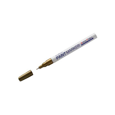 Маркер-краска 1мм золото Extra Fine Paint Marker MunHwa 