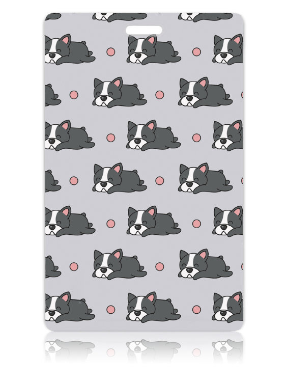Держатель для карт 6,5х10,4см  Flench Bulldog