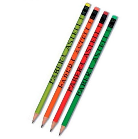 Карандаш ч/г HB с ластиком круглый STYLE Faber-Castell 1/72