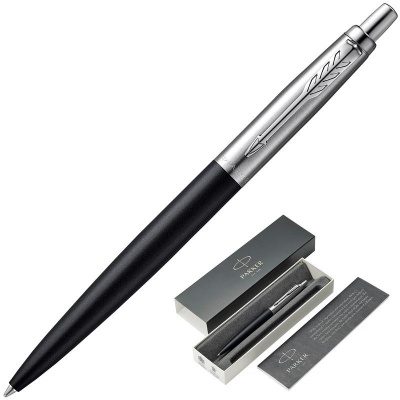 Ручка шарик Jotter XL Richmond Matte Black корп нерж сталь черн син