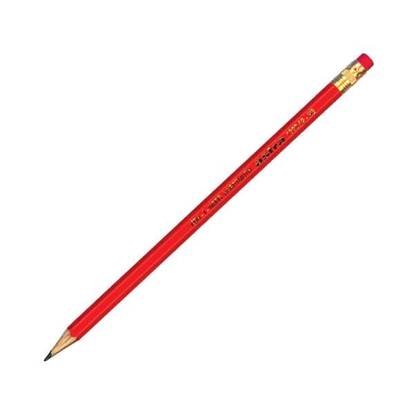 Карандаш ч/г НВ с ластиком шестигран Koh-l-Noor Astra /12
