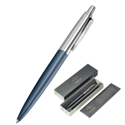 Ручка шарик Jotter Primrose XL Matte Blue корп нерж сталь черн син