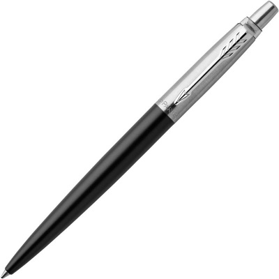 Ручка шарик Jotter Bond Street Black черн корп из нерж ст М синие Parker  
