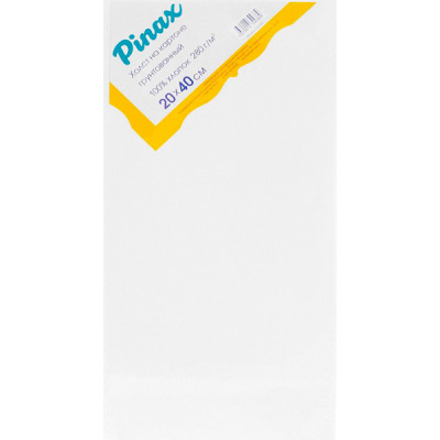 Холст на картоне 20*40см 280гр