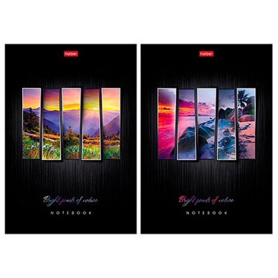 Блокнот А5 40л клетка Graphic Arts  жесткая подложка