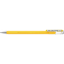 Ручка гел желтый 1,0мм с супер укрывистыми чернилами Mattehop Pentel /12