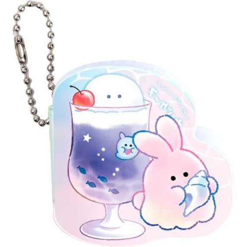 Записная книжка 50*50мм 50л кожзам Ghost Meow deVente