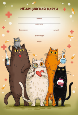 медкарта коты перед