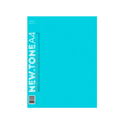 Папка пласт на 2-х кольцах А4 40мм Premium NEWtone Pastel Незабудка Hatber