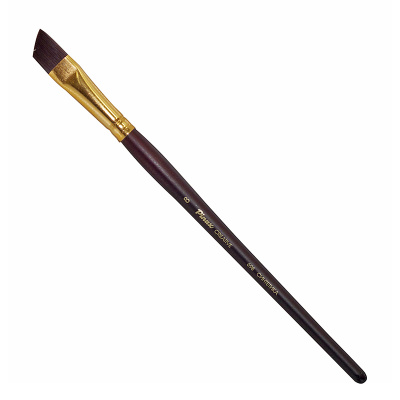 Кисть №8 синтетика жесткая плоская скошеная Creative Сириус