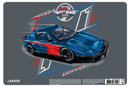 Покрытие настольное для лепки 33*23см 600мкм пластик Racing DeVente