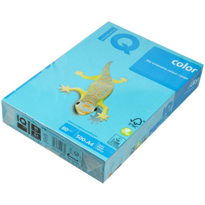 Бумага А4 500л IQ Color inten свет синий 80г/м
