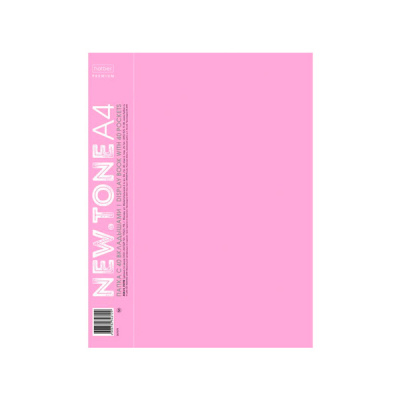 Папка 40вкл А4 21мм Premium NEWtone PASTEL Пион Hatber 