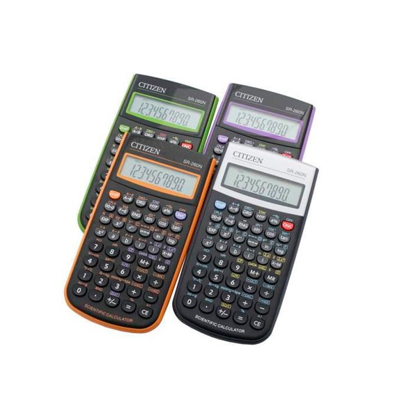 Калькулятор инженерный 12 разряд SR-260N черный Citizen