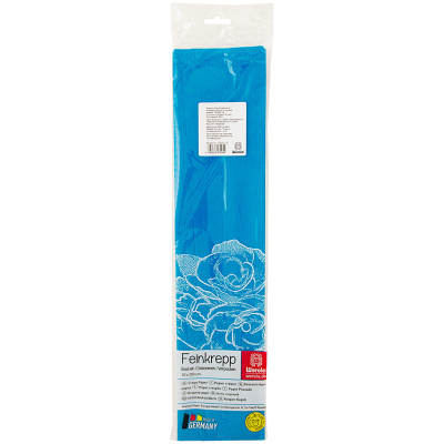 Креп - бумага 50*250 бирюз.поделочная Werola