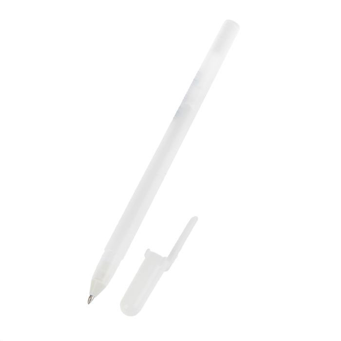 Ручка гел белая 0,8мм Gelly Roll Sakura /12