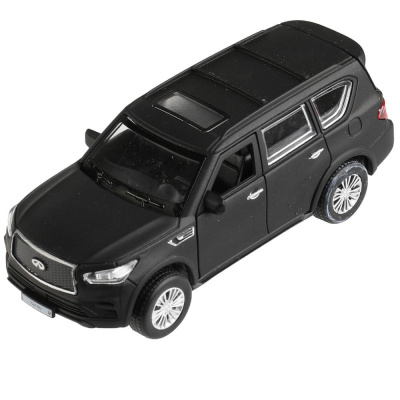 коллекционная машинка infiniti qx80 технопарк qx80-12mat-bk