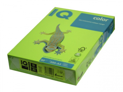 Бумага А4 500л IQ Color inten зелен липа 80г/м