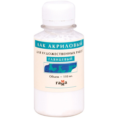 Лак акриловый глянцевый Гамма